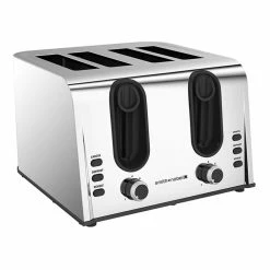 Smith & Nobel Stainless Steel 4 Slice Toaster