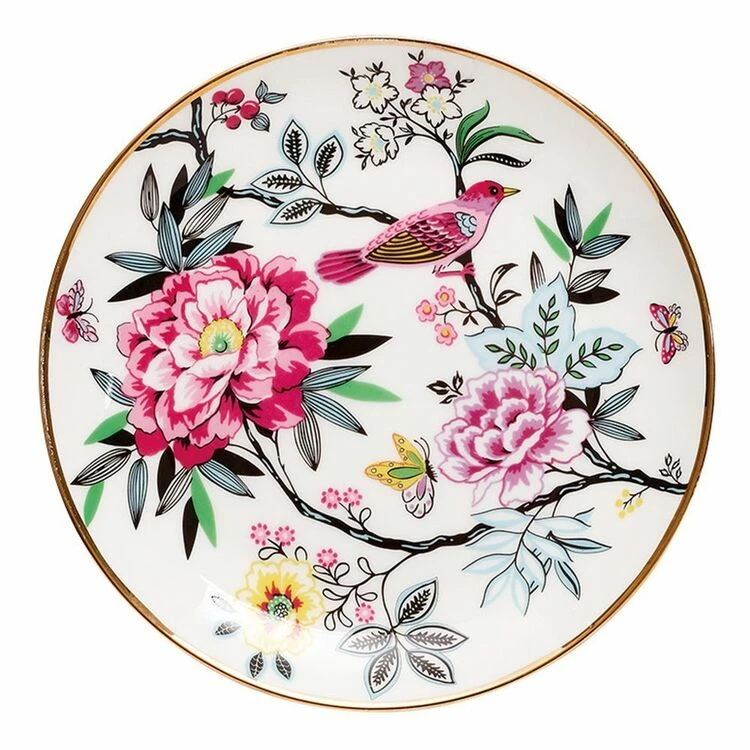 Ashdene Jardin Peony 4-Piece Side Plate Set 15cm 3 Ashdene Jardin Peony 4-Piece Side Plate Set 15cm