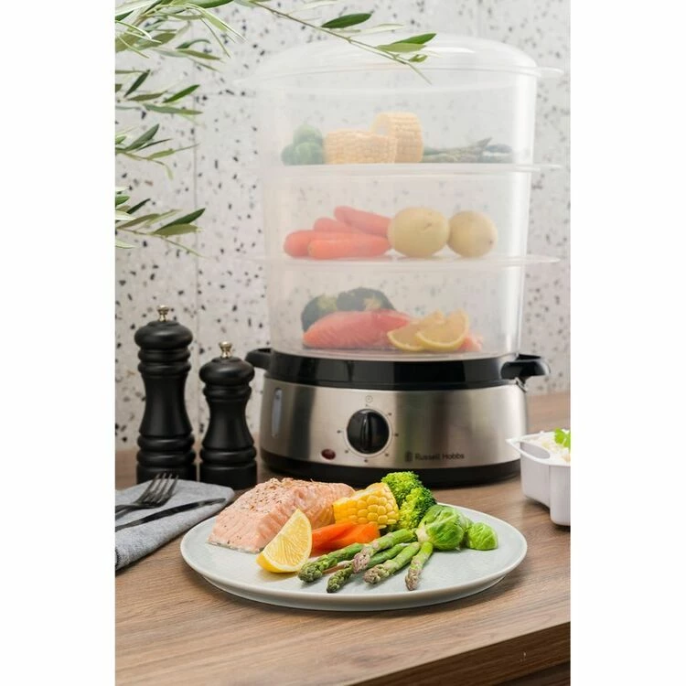 Russell Hobbs Cook At Home Food Steamer 3 Russell Hobbs Cook At Home Food Steamer