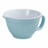Avanti Ribbed Melamine Mixing Bowl Jug 16cm/1L Blue