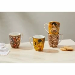 Casa Domani Impressions Klimt 4-Piece Mug Set 375mL