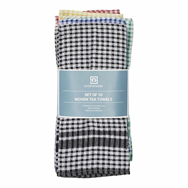 Smith & Nobel 40x60cm 10 Pack Tea Towel 4 Smith & Nobel 40x60cm 10 Pack Tea Towel - Image 2