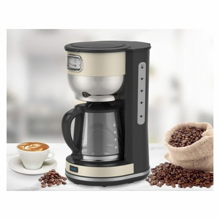 Smith & Nobel 1.4L Retro Design Coffee Maker Cream SNRETROCF 4 Smith & Nobel 1.4L Retro Design Coffee Maker Cream SNRETROCF - Image 2