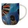 Maxwell & Williams Melanie Hava Jugaig-Bana-Wabu Mug 440mL Black Cockatoos -Dinnerware Sales SP 618018