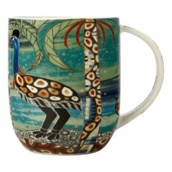 Maxwell & Williams Melanie Hava Jugaig-Bana-Wabu Mug 440mL Cassowaries Home