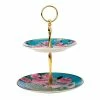 Maxwell & Williams T+C Silk Road 2-Tiered Cake Stand Aqua 1 Maxwell & Williams T+C Silk Road 2-Tiered Cake Stand Aqua -Dinnerware Sales SP 618178