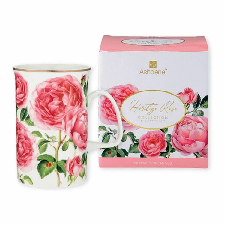 Ashdene Heritage Rose Can Mug 320mL 3 Ashdene Heritage Rose Can Mug 320mL