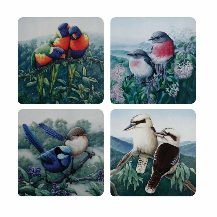 Maxwell & Williams Anny 4-Piece Cork Back Coaster 3 Maxwell & Williams Anny 4-Piece Cork Back Coaster