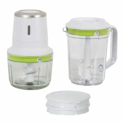 Smith & Nobel Cordless Rechargeable 2 In 1 Blender And Chopper Set