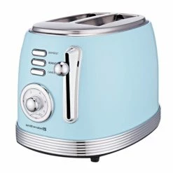 Smith & Nobel Retro Design 2 Slice Toaster Blue