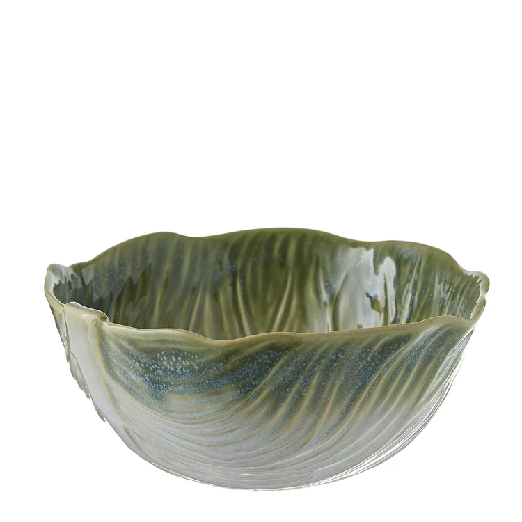Chyka Home Garden Patch Serving Bowl 20cm Green 3 Chyka Home Garden Patch Serving Bowl 20cm Green