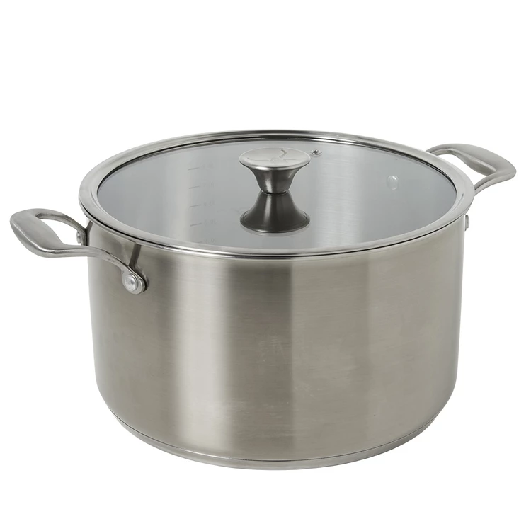 S&N By Miguel Maestre Stainless Steel Stockpot 28cm 3 S&N By Miguel Maestre Stainless Steel Stockpot 28cm