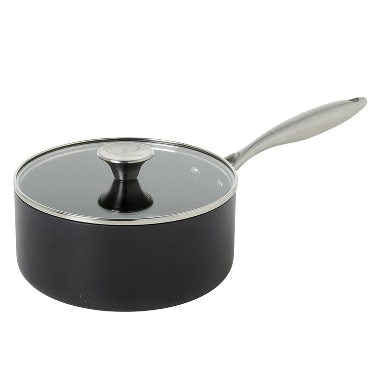 S&N By Miguel Maestre Hard Anodised Saucepan 20cm 3 S&N By Miguel Maestre Hard Anodised Saucepan 20cm
