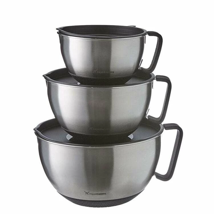 S&N By Miguel Maestre 3-Piece Nested Mixing Bowl Set 5 S&N By Miguel Maestre 3-Piece Nested Mixing Bowl Set - Image 3