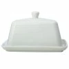 Casa Domani Casual White Evolve Butter Dish Gift Boxed 1 Casa Domani Casual White Evolve Butter Dish Gift Boxed -Dinnerware Sales SP 624924