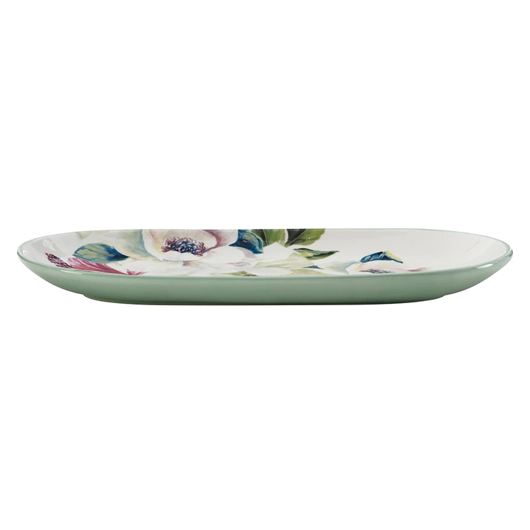 Casa Domani Magnolia Oval Platter 33 X 17 Cm 3 Casa Domani Magnolia Oval Platter 33 X 17 Cm