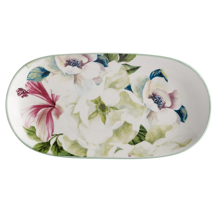 Casa Domani Magnolia Oval Platter 33 X 17 Cm 4 Casa Domani Magnolia Oval Platter 33 X 17 Cm - Image 2