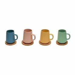 Coffee Culture Matte Colour 320mL Coffee And Tea Mug With Coasters 5 Coffee Culture Matte Colour 320mL Coffee And Tea Mug With Coasters -Dinnerware Sales SP 626835