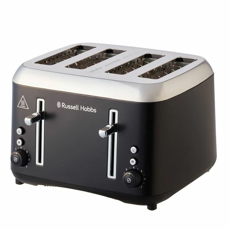 Russell Hobbs Addison Black 4 Slice Toaster 3 Russell Hobbs Addison Black 4 Slice Toaster