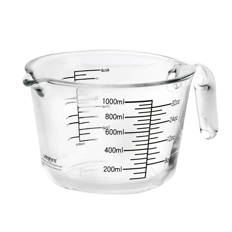 Wiltshire Glass Measuring Jug 1000mL 3 Wiltshire Glass Measuring Jug 1000mL