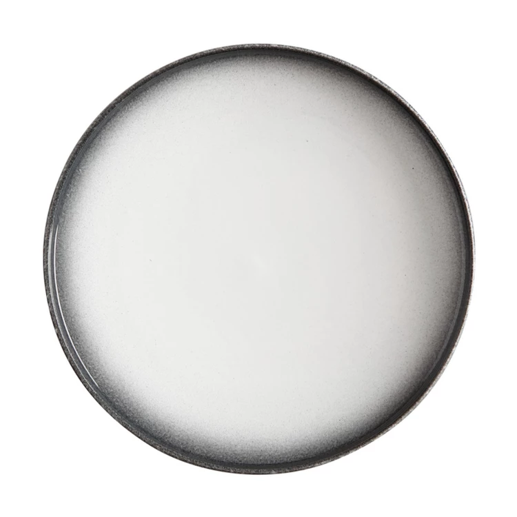 Maxwell & Williams Caviar High Rim Plate 21cm Granite 3 Maxwell & Williams Caviar High Rim Plate 21cm Granite