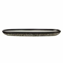 Maxwell & Williams Caviar Oblong Platter 40x12.5cm Granite