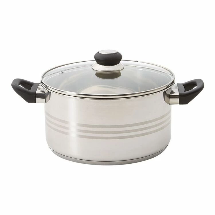 Smith & Nobel Traditions Stainless Steel Stockpot 8L 3 Smith & Nobel Traditions Stainless Steel Stockpot 8L