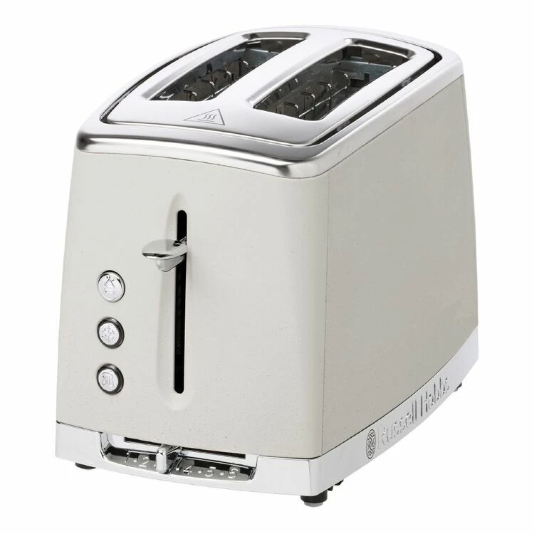 Russell Hobbs 2 Slice Stone Textured Toaster RHT62STN 4 Russell Hobbs 2 Slice Stone Textured Toaster RHT62STN - Image 2