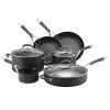 Raco Reliance Hard Anodised 6 Piece Cookset 1 Raco Reliance Hard Anodised 6 Piece Cookset -Dinnerware Sales SP 630785
