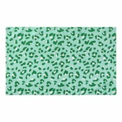 Smith & Nobel Terry Tea Towel 70x40cm Spot Print Green