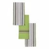 Smith & Nobel Normandy 3 Pack Tea Towel 70x45cm Green -Dinnerware Sales SP 632012