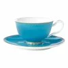 Maxwell & Williams Teas & C's Classic Footed Cup & Saucer 200mL Aqua Gift Boxed 2 Maxwell & Williams Teas & C's Classic Footed Cup & Saucer 200mL Aqua Gift Boxed -Dinnerware Sales SP 632620
