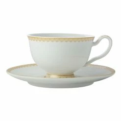 Maxwell & Williams Teas & C's Classic Footed Cup & Saucer 200mL White Gift Boxed