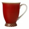 Maxwell & Williams Teas & C's Classic Footed Mug 300mL Cherry Red Gift Boxed -Dinnerware Sales SP 632638