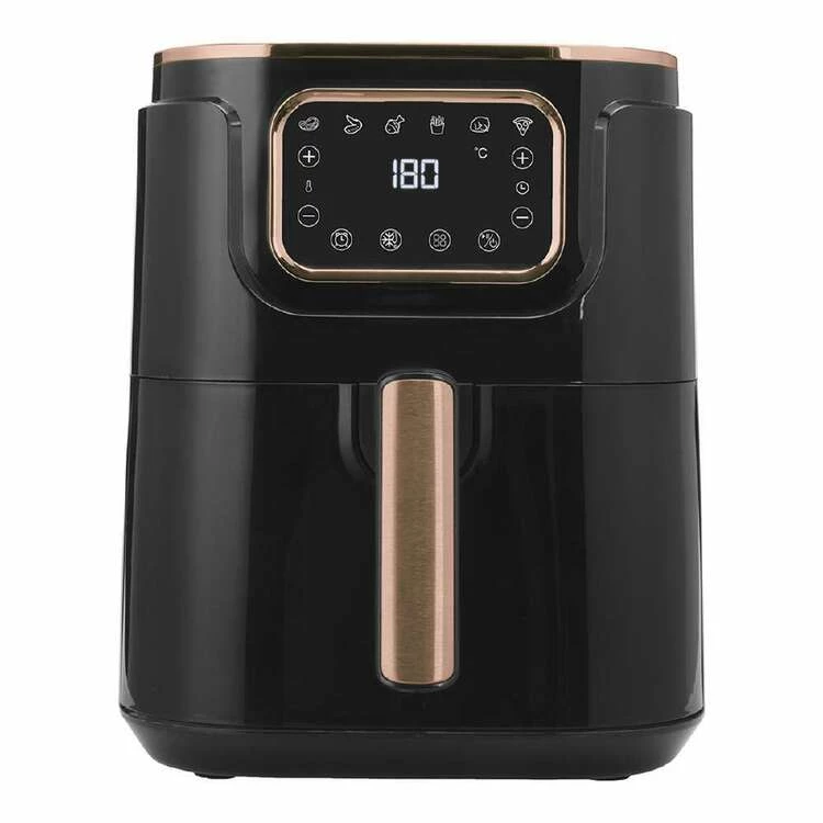 Smith & Nobel 6 Litre Air Fryer Black & Rose Gold SNAFRGB06 4 Smith & Nobel 6 Litre Air Fryer Black & Rose Gold SNAFRGB06 - Image 2