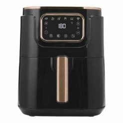 Smith & Nobel 6 Litre Air Fryer Black & Rose Gold SNAFRGB06
