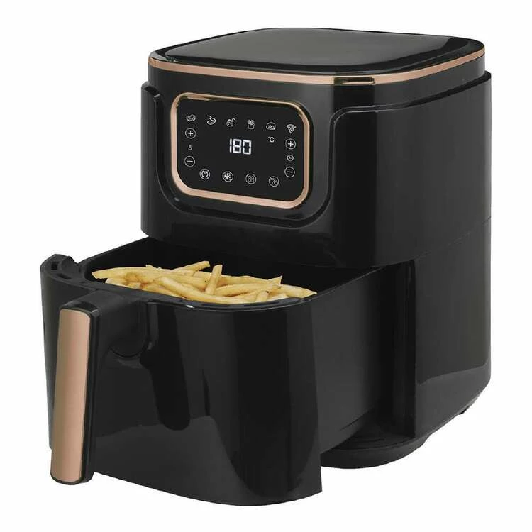 Smith & Nobel 6 Litre Air Fryer Black & Rose Gold SNAFRGB06 5 Smith & Nobel 6 Litre Air Fryer Black & Rose Gold SNAFRGB06 - Image 3