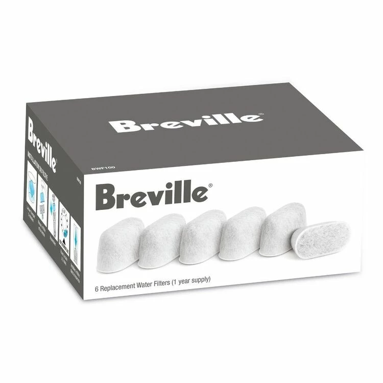 Breville Water Filters 6 Pack BWF100 3 Breville Water Filters 6 Pack BWF100
