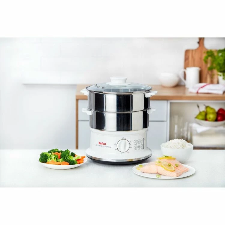 Tefal Convenient Series Stainless Steel Steamer VC1451 4 Tefal Convenient Series Stainless Steel Steamer VC1451 - Image 2