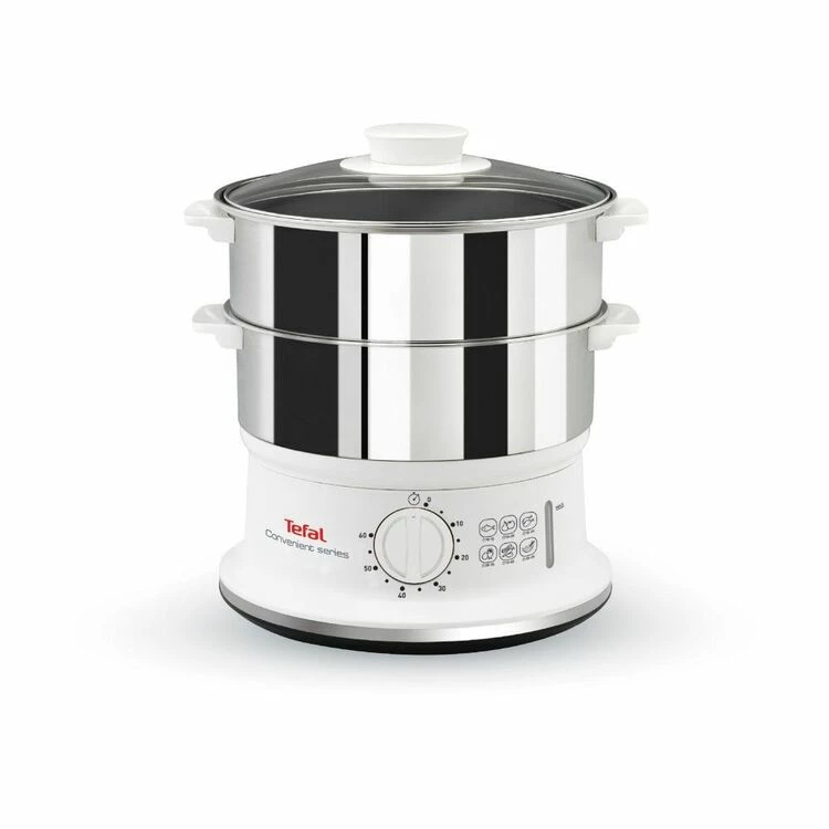 Tefal Convenient Series Stainless Steel Steamer VC1451 3 Tefal Convenient Series Stainless Steel Steamer VC1451