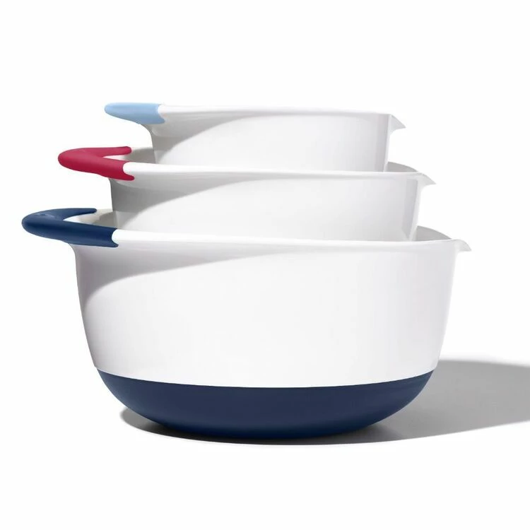 OXO 3-Piece Mixing Bowl Set 3 OXO 3-Piece Mixing Bowl Set