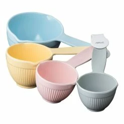 Avanti Melamine Ribbed Measuring Cup 4PC Set - Australian Standards
