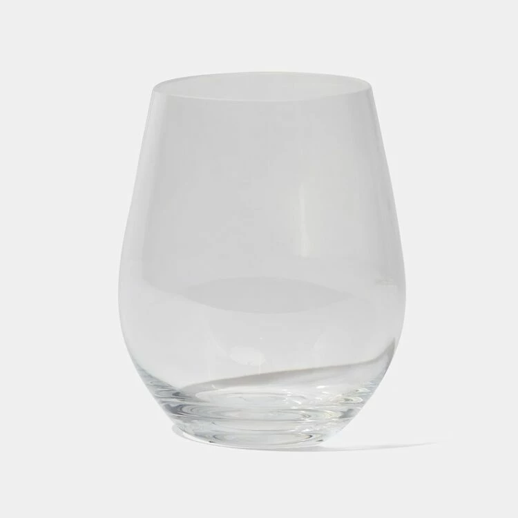 Chyka Home Bamboo Acrylic Stemless Wine Glass - Clear 3 Chyka Home Bamboo Acrylic Stemless Wine Glass - Clear