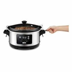 Kambrook Slow Cooker Temp Control 5.5L KSC655BSS 11 Kambrook Slow Cooker Temp Control 5.5L KSC655BSS -Dinnerware Sales SP 642779